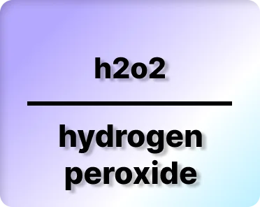 Hydrogen Peroxide chemical formula | chemical formula h2o2?