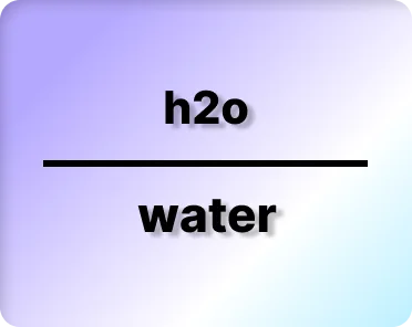 Chemical formula H2o? Chemical formula water | formula h2o - Chemical Structure