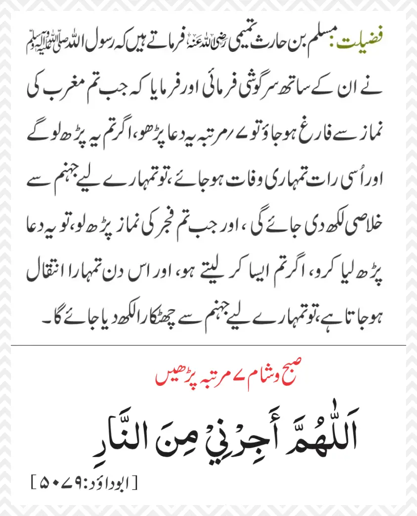 Abu Dawood 5079 | Jahannam se bachne ki dua | dua for protection from hellfire | Abu Dawud Hadith 5079
