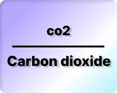 Carbon dioxide formula CO2 | what does co2 stand for?