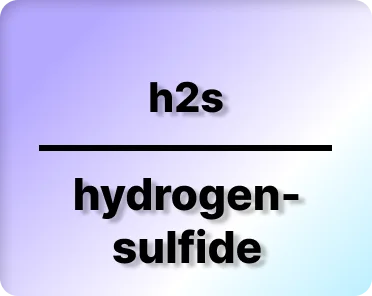 h2s stands for | chemical formula h2s | Hydrogen Sulfide com - Chemical Structure