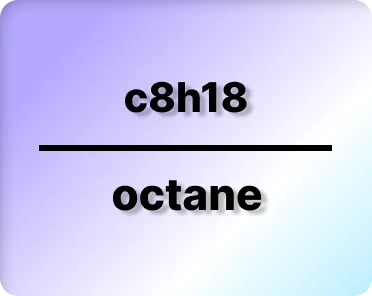 c8h18 stands for | chemical formula c8h18 | Octane compound. - Chemical Structure