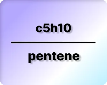 c5h10 stands for | chemical formula c5h10 | Pentene compound - Chemical Structure